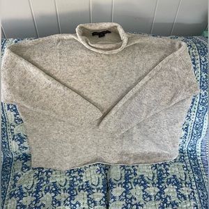 French Connection Oversized Mock Turtleneck Sweater